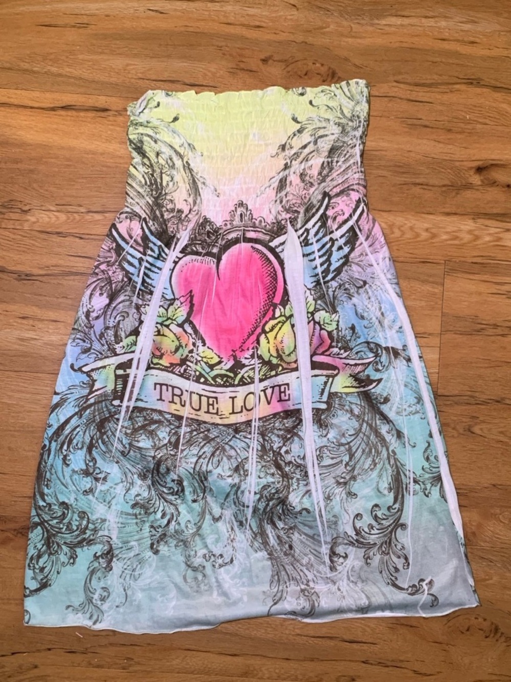 Ocean drive athletics strapless dress